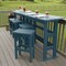 Highwood Usa Lehigh 6pc Bar Height Outdoor Patio Furniture Balcony Set AD-KITBALC201-NBE - alternate 3
